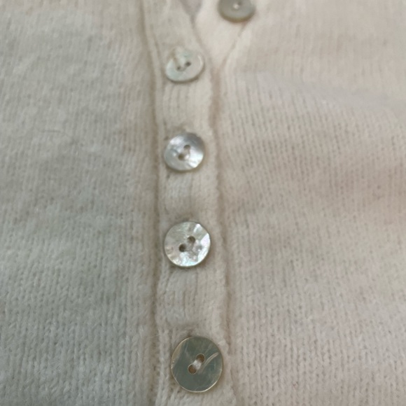 NWT Blue Rain white sweater size Small - Picture 11 of 12